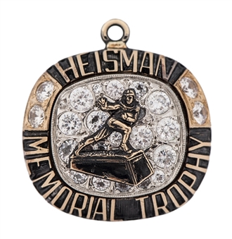 Vintage 1930s 14K Gold Heisman Memorial Trophy Pendant